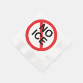 KEIN EIS SERVIETTE (Ecke)