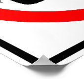 Kein Elephant Highway SIgn Poster (Ecke)