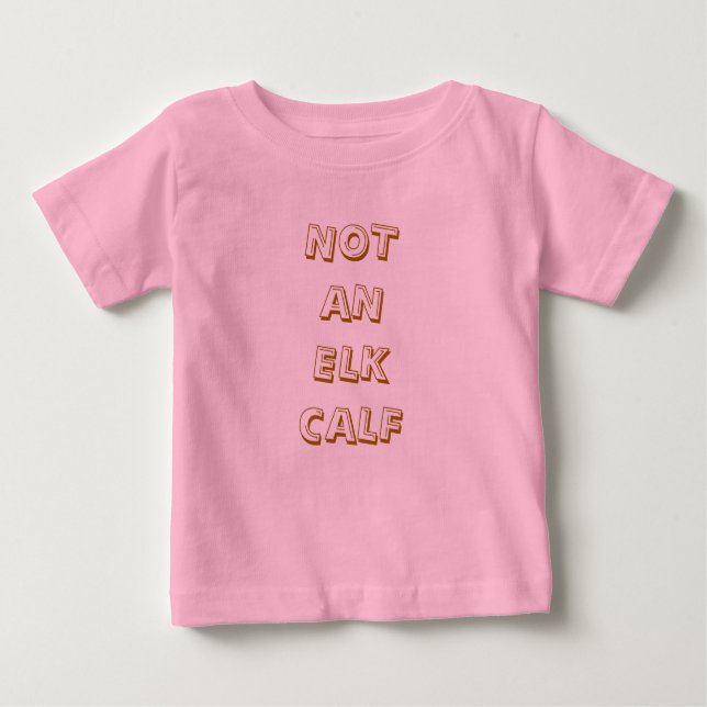 KEIN ELK CALF BABY T-SHIRT (Vorderseite)