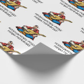 Kein Ende der ukrainischen Kosaken-Kin - Geschenkpapier (Ecke)