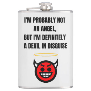 Kein Engel Flachmann