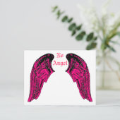 kein Engel Postkarte (Stehend Vorderseite)