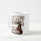 Kein Entkoffeiniert  Kaffeetasse (Vorderseite Links)
