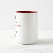 Kein ethischer Konsum unter Vampirismus-Tasse Tasse (Zentrum)