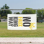 kein falscher König Weg Banner (Insitu)