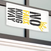 kein falscher König Weg Banner (Äußeres Gebäude)