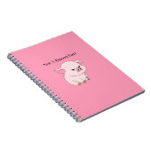 Kein Fan von Bacon-Notebook Notizblock (Rechte Seite)