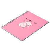 Kein Fan von Bacon-Notebook Notizblock (Linke Seite)