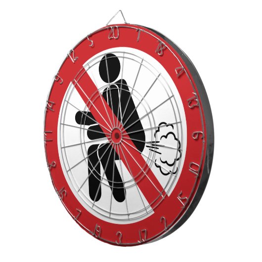 KEIN Farnzeichen ⚠ Funny Thai Toilet ⚠ Dartscheibe (Vorderseite rechts)