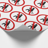 KEIN Farnzeichen ⚠ Funny Thai Toilet ⚠ Geschenkpapier (Ecke)
