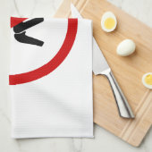 KEIN Farnzeichen ⚠ Funny Thai Toilet ⚠ Geschirrtuch (Viertel Falte)