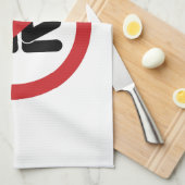 KEIN Farnzeichen ⚠ Funny Thai Toilet ⚠ Geschirrtuch (Viertel Falte)