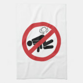 KEIN Farnzeichen ⚠ Funny Thai Toilet ⚠ Geschirrtuch (Vertikal)