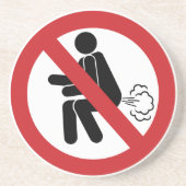 KEIN Farnzeichen ⚠ Funny Thai Toilet ⚠ Getränkeuntersetzer (Vorne)