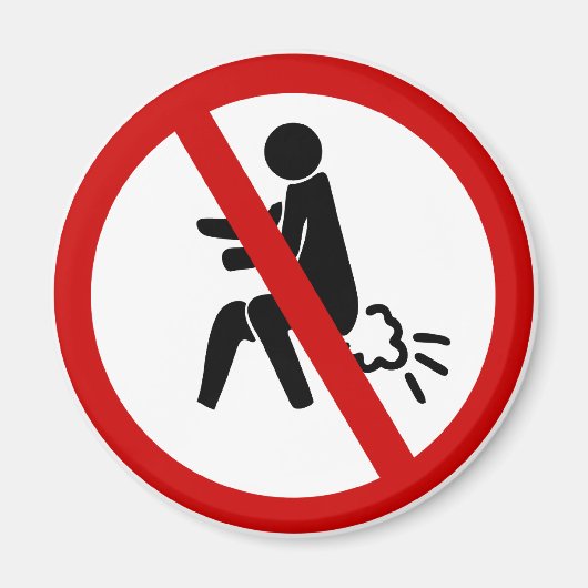 KEIN Farnzeichen ⚠ Funny Thai Toilet ⚠ Magnet (Vorne)