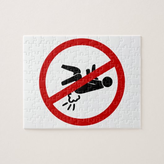 KEIN Farnzeichen ⚠ Funny Thai Toilet ⚠ Puzzle (Horizontal)