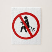 KEIN Farnzeichen ⚠ Funny Thai Toilet ⚠ Puzzle (Vertikal)