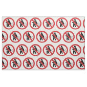 KEIN Farnzeichen ⚠ Funny Thai Toilet ⚠ Stoff (Fat Quarter (45,7 x 55,9 cm))