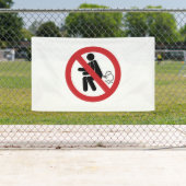 KEIN Farting ⚠ lustiges thailändisches Banner (Insitu)