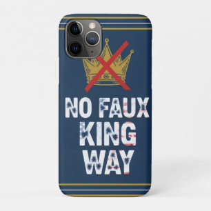 Kein Faux-König-Weg Case-Mate iPhone Hülle
