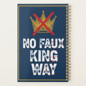 Kein Faux-König-Weg Planer (Rückseite)