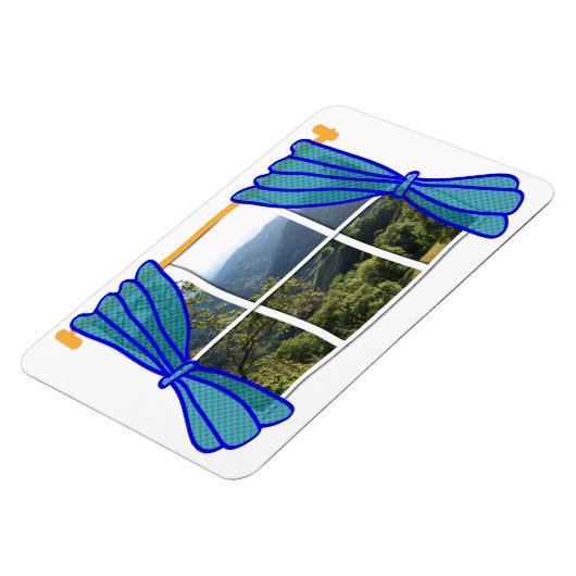 Kein Fenster Imitat Fenster Fantastischer Arbeitsp Magnet (Linke Seite)