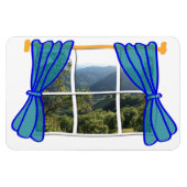 Kein Fenster Imitat Fenster Fantastischer Arbeitsp Magnet (Horizontal)