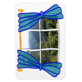 Kein Fenster Imitat Fenster Fantastischer Arbeitsp Magnet (Vertikal)