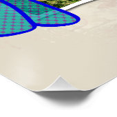 Kein Fenster Imitat Fenster Fantastischer Arbeitsp Poster (Ecke)