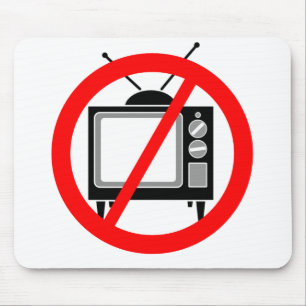 KEIN Fernsehen - Fernsehen/Propaganda/Gehirnwäsche Mousepad