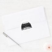 Kein Fett Chicks, Auto wird rub - G35 Coupe Runder Aufkleber (Umschlag)