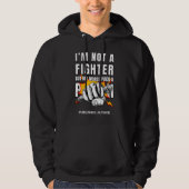 KEIN FIGHTER-Autor NaNoWriMo Hoodie (Vorderseite)