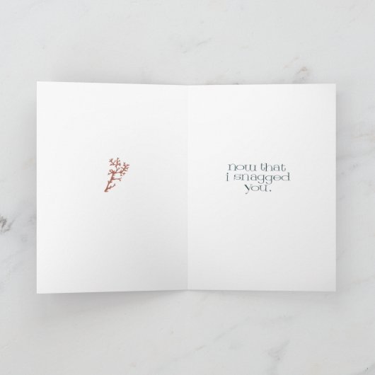 Kein Fisch im Meer Jubiläum/Liebe-Karte Karte (Innenseite)