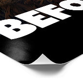 Kein flammendes Cocka-Doodle-Do Poster (Ecke)