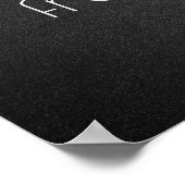 Kein Fliegen aus dem Schicksal inspirierenden Post Poster (Ecke)