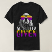 Kein Fluffs, dem Cocker Spanische Sonnenbrille Nie T-Shirt (Design vorne)