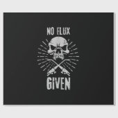 Kein Flux bei sonniger Schweißnaht und Schweißbild Geschenkpapier (Flach)