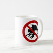 KEIN FLYING MONKEYS KAFFEETASSE (VorderseiteRechts)