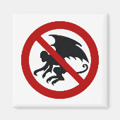 KEIN FLYING MONKEYS MAGNET (Vorne)