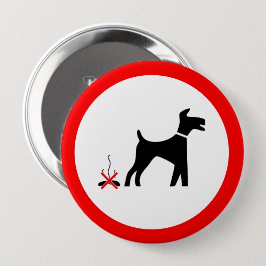 Kein Foullen Button (Vorne & Hinten)