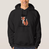Kein Fox geben Hoodie (Vorderseite)