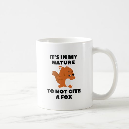 Kein Fox Kaffeetasse (Rechts)