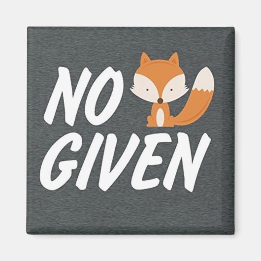 Kein Fox mit Magnet (Vorne)