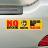Kein Fracking Autoaufkleber (Auf Auto)