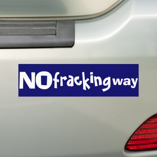 Kein Fracking-Autoaufkleber Autoaufkleber (Auf Auto)