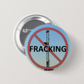 Kein Fracking Button (Vorne & Hinten)