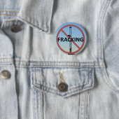Kein Fracking Button (Beispiel)