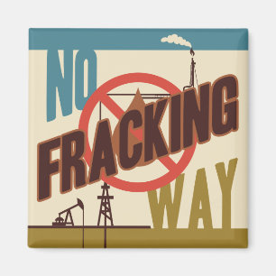 Kein Fracking Magnet