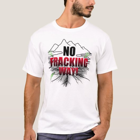 Kein Fracking Shirt (Vorderseite)