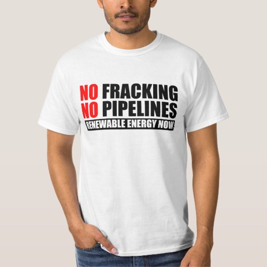 Kein Fracking T-Shirt (Vorderseite)